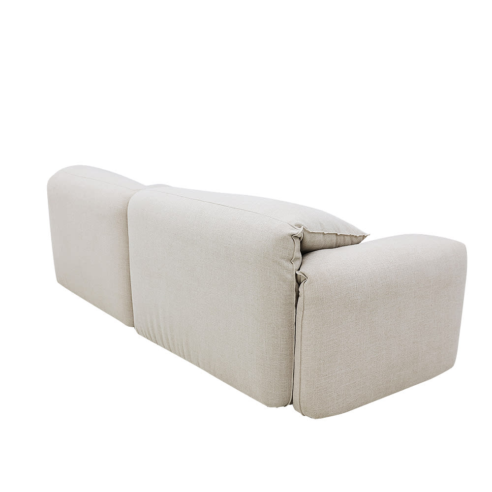 Clarence Santa Fe Sand Sofa - 4 Seater color Santa Fe Sand