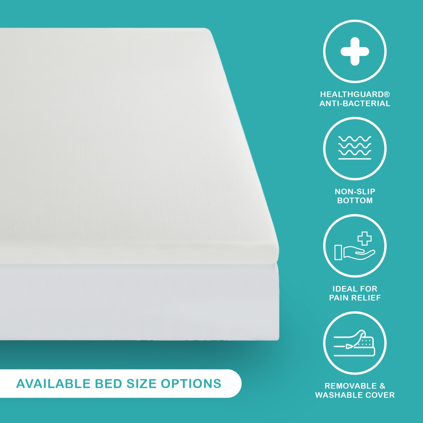 Dreamsuite Mattress Topper Memory Foam 