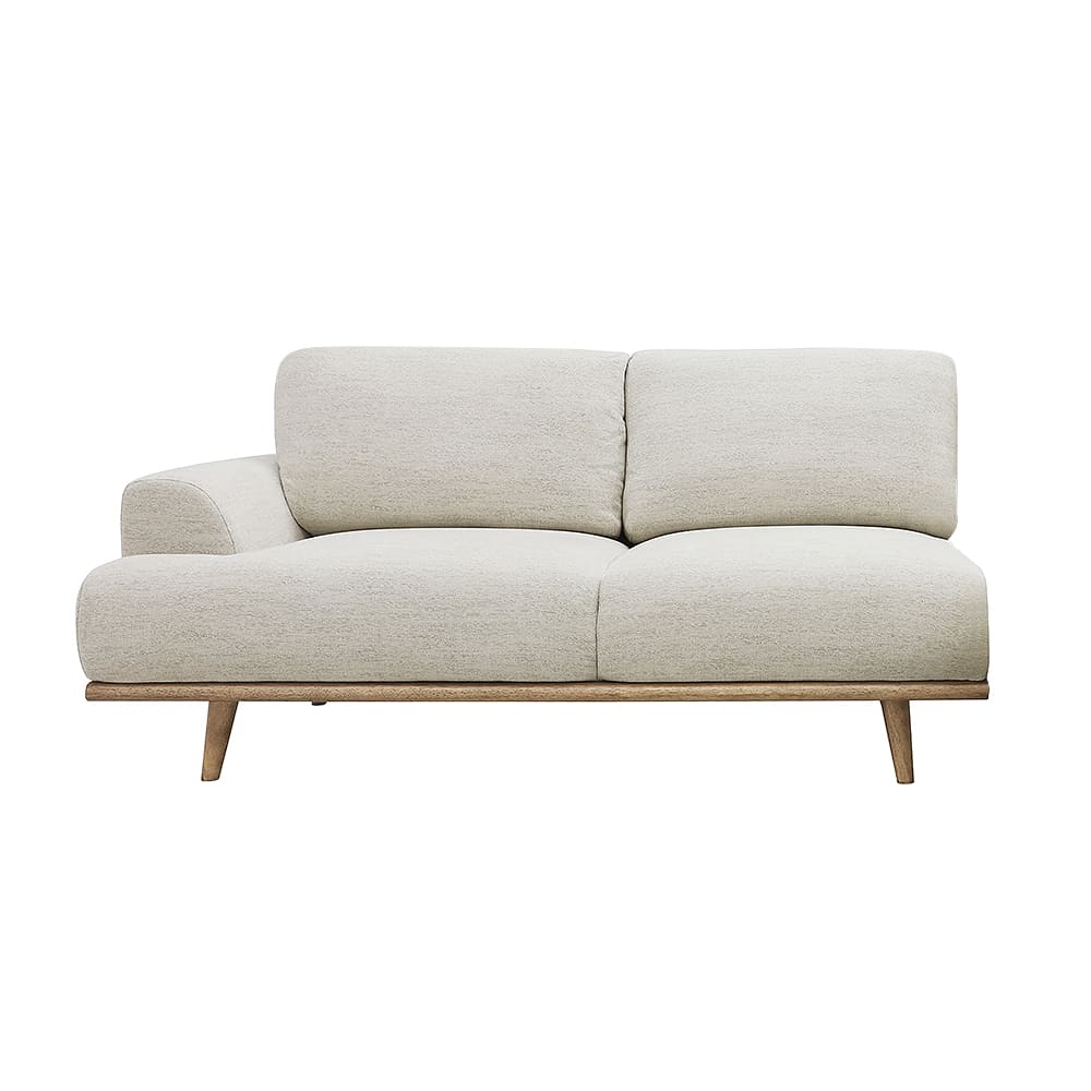 Dane Avon Mineral 2 Seat Left Facing Sofa Module color Avon Mineral