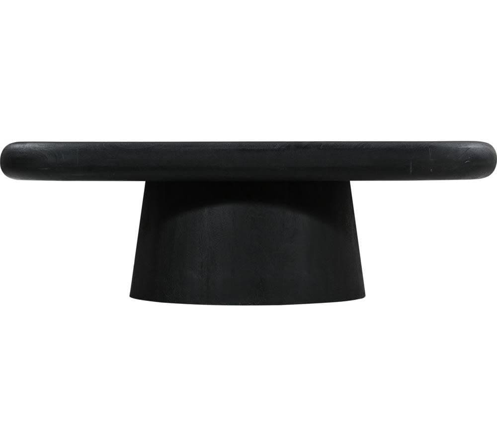 Darcy Mango Wood Coffee Table color Black