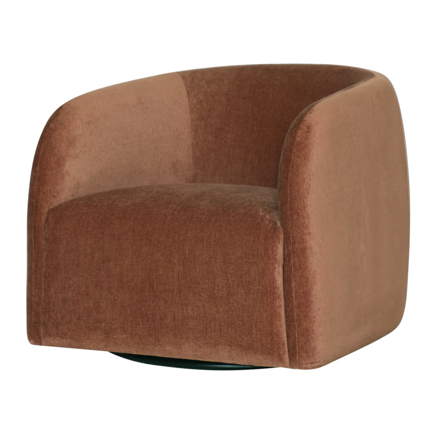 Decker Muse Rust Swivel Chair color Muse Rust