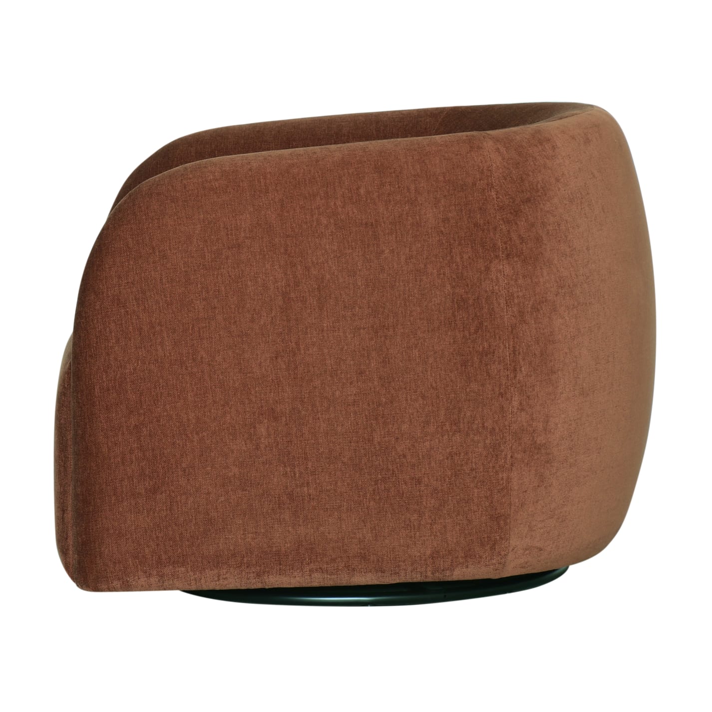 Decker Muse Rust Swivel Chair color Muse Rust
