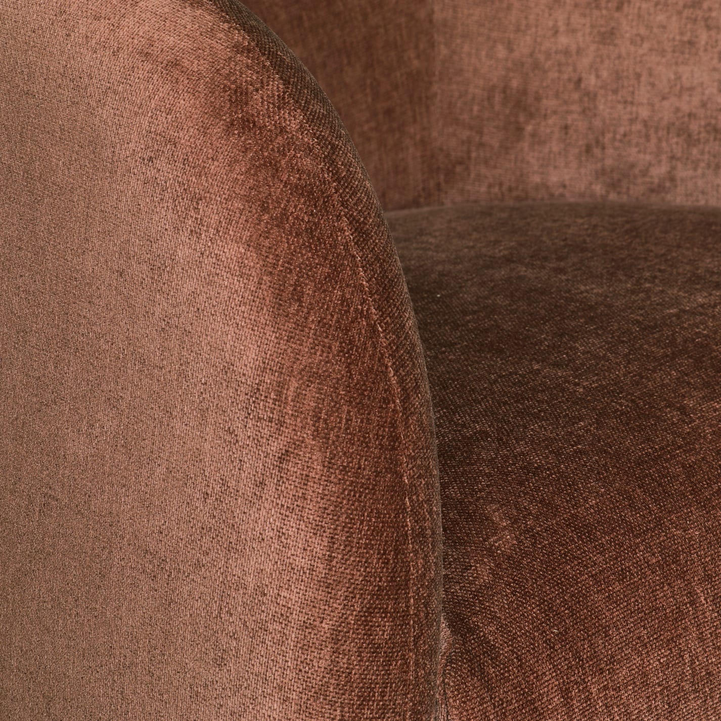 Decker Muse Rust Swivel Chair color Muse Rust