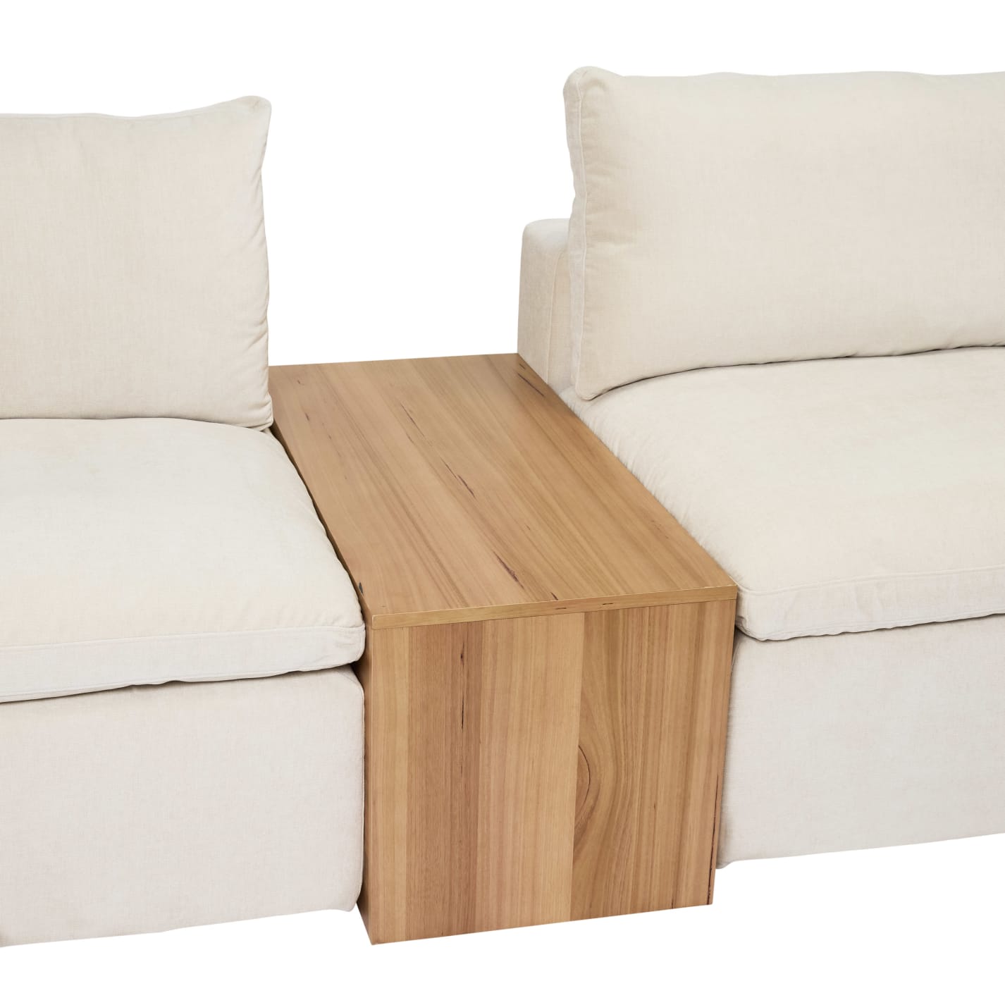 Brix Sofa Table Messmate color Natural