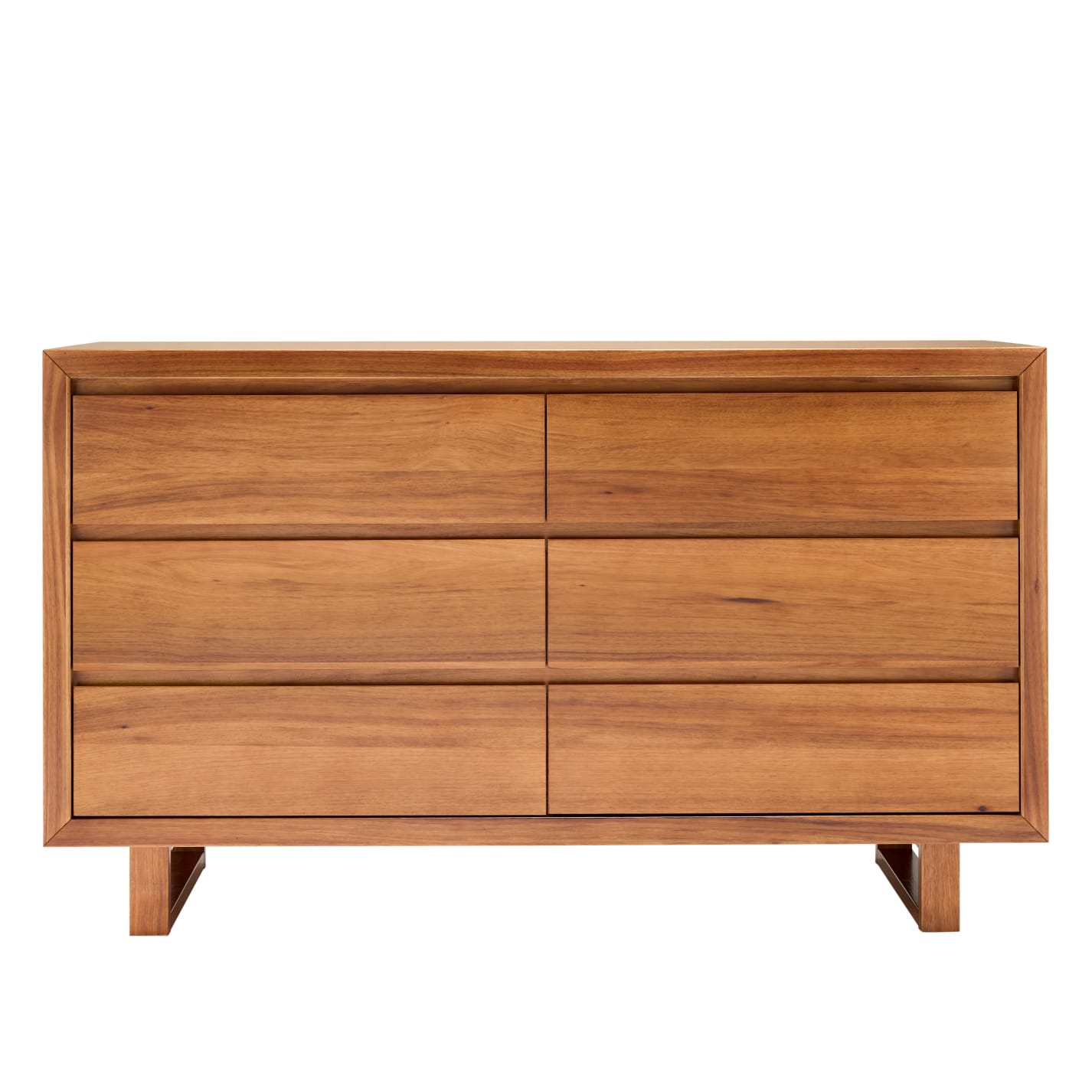 Clemence Dresser Blackwood - 6 Drawer color Blackwood