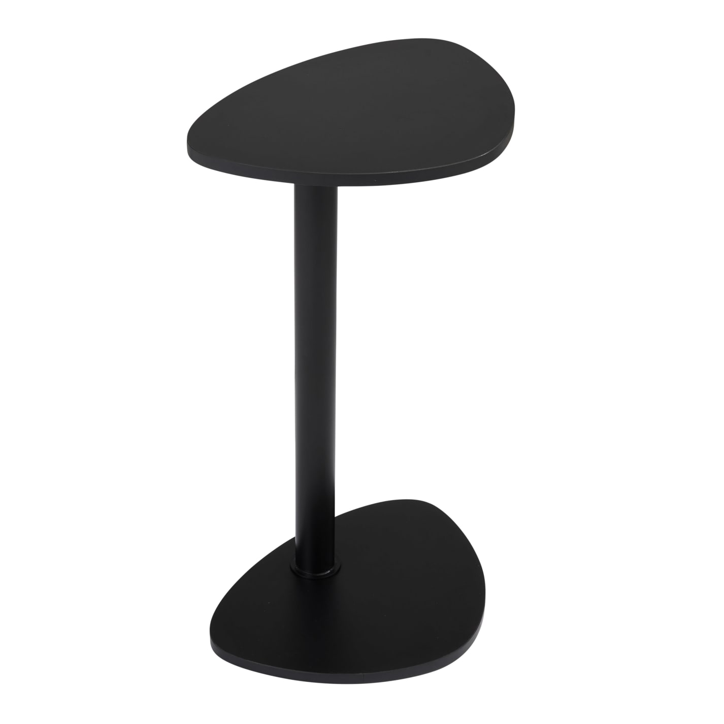 Shapes Black Triangular Sofa Table color Black