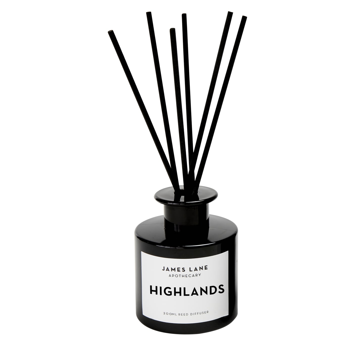 Apothecary Highlands Scented Diffuser 200gm color Black