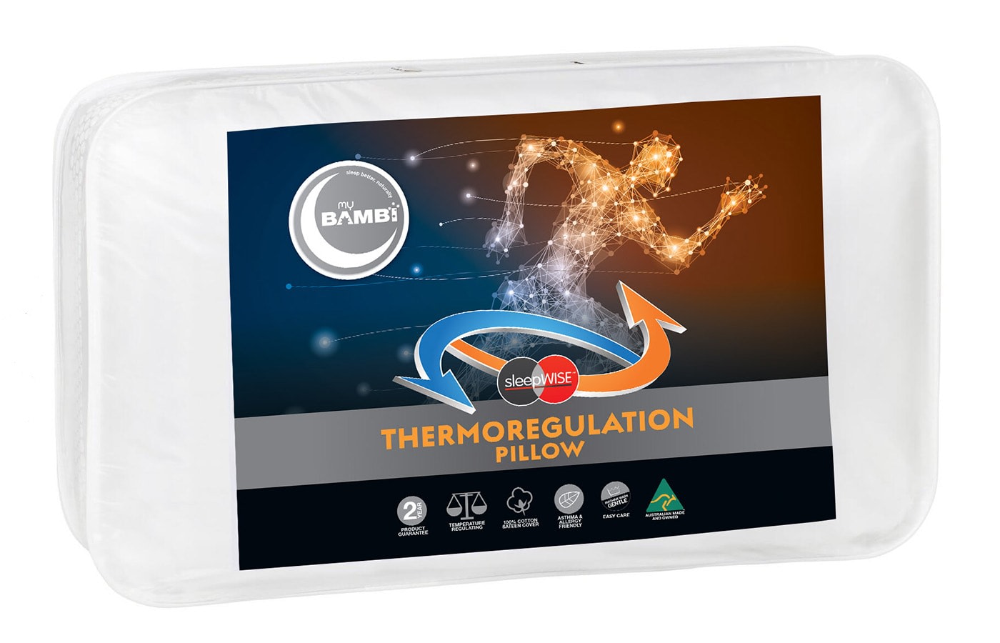 SleepWISE® Thermoregulation Pillow color White