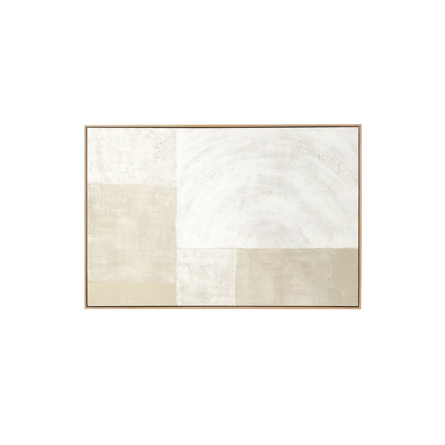 Formation Landscape Framed Painting Natural - 155cm x 104cm color Natural