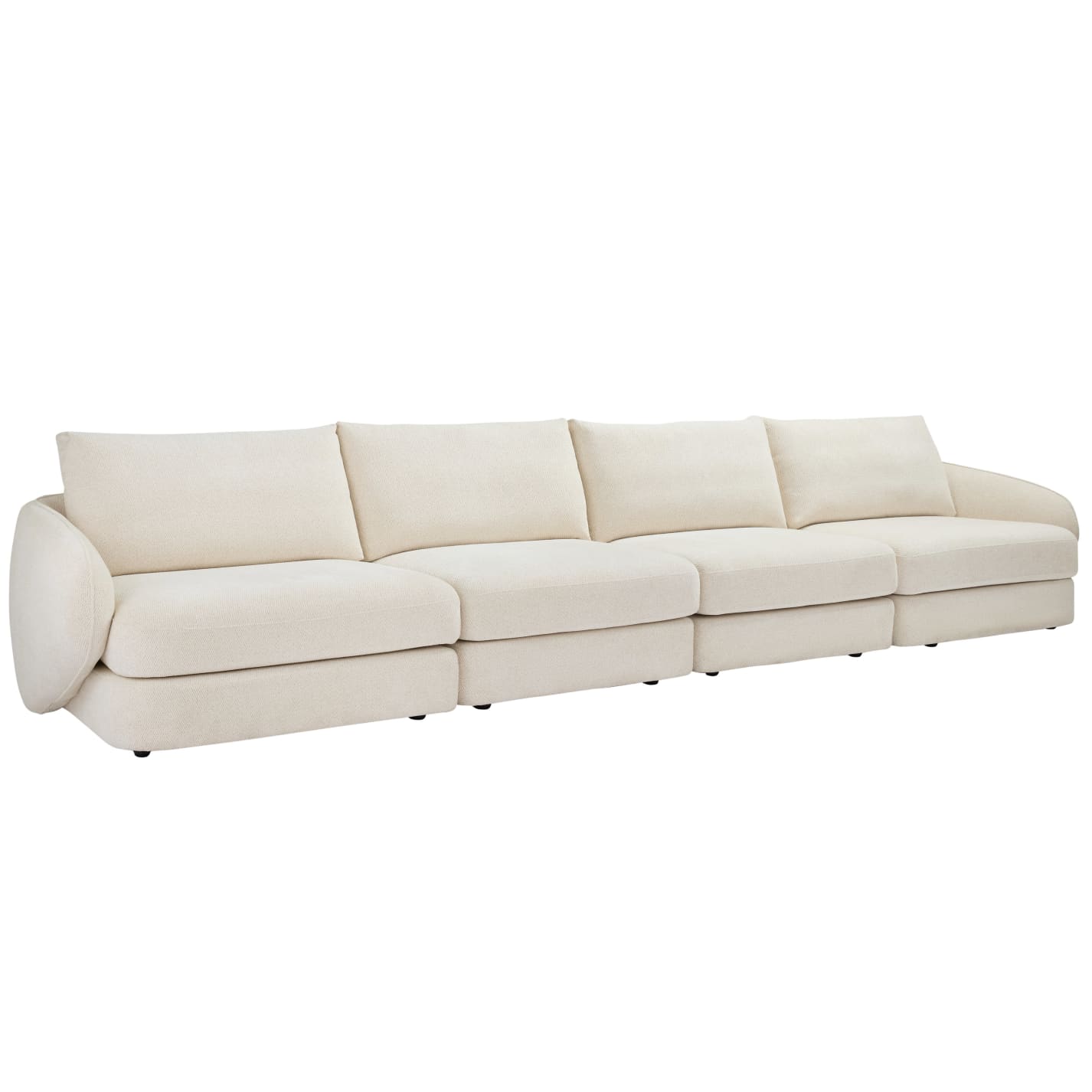 Esme Kent Bisque Sofa - 4 Seater color Kent Bisque