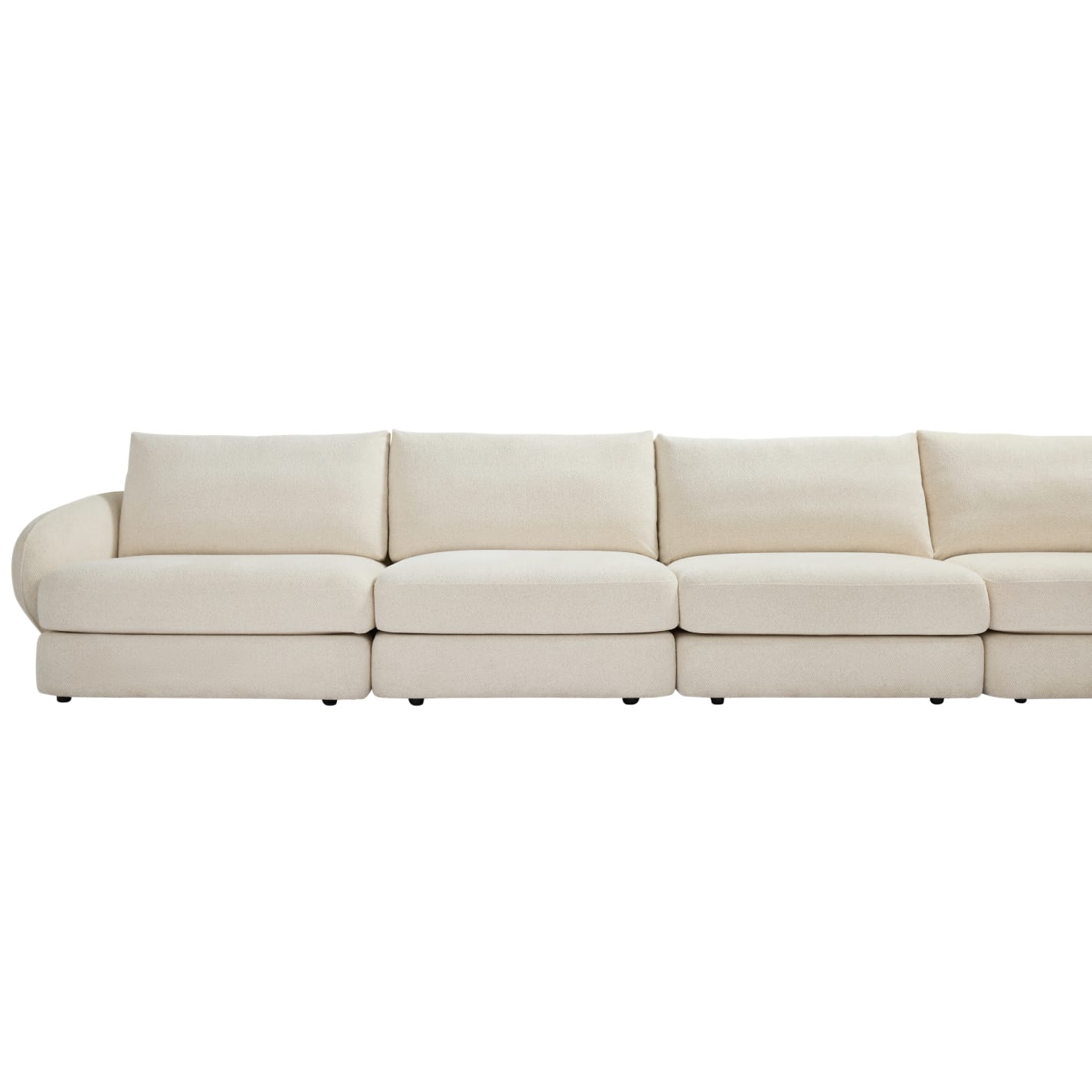 Esme Kent Bisque Sofa - 4 Seater color Kent Bisque