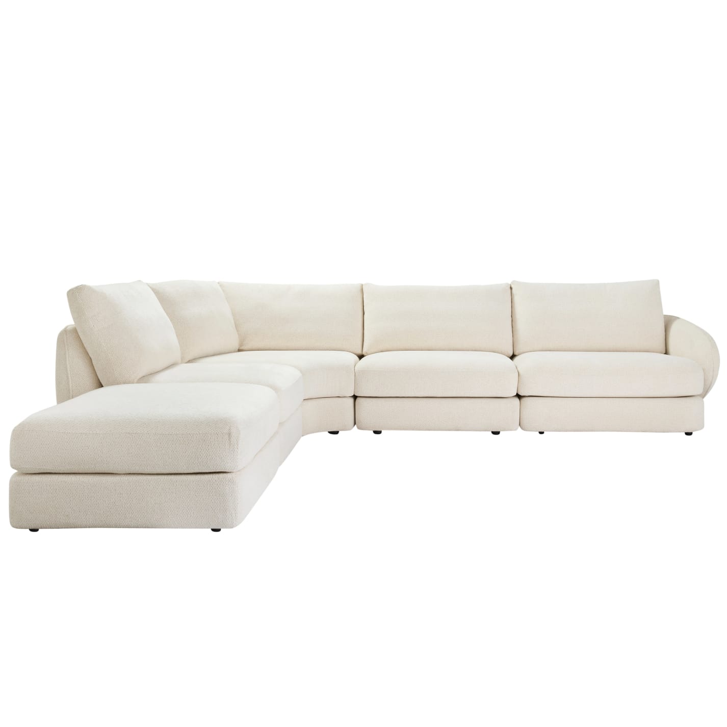 Esme Kent Bisque Sofa - 5 Seater LAF Terminal color Kent Bisque