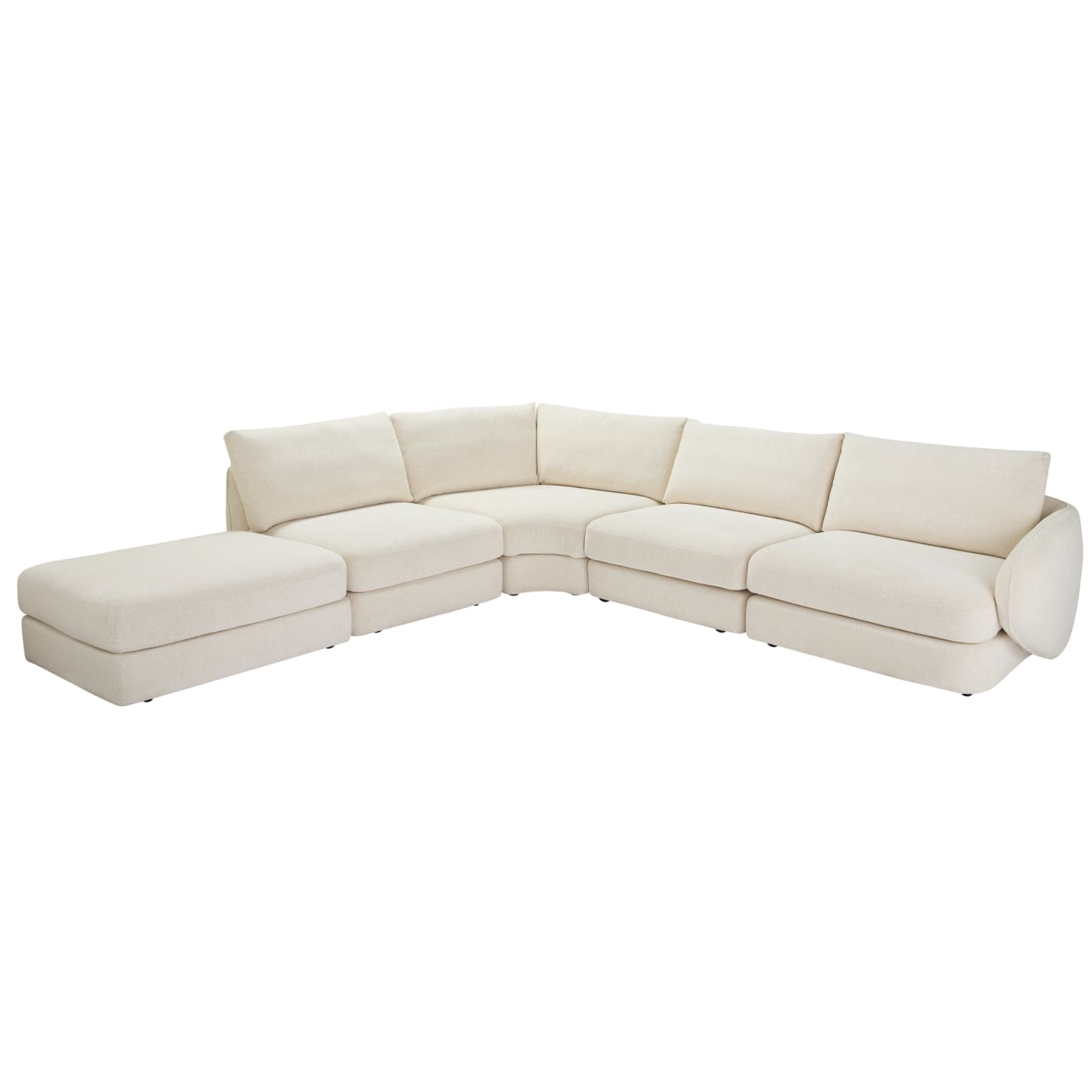 Esme Kent Bisque Sofa - 5 Seater LAF Terminal color Kent Bisque