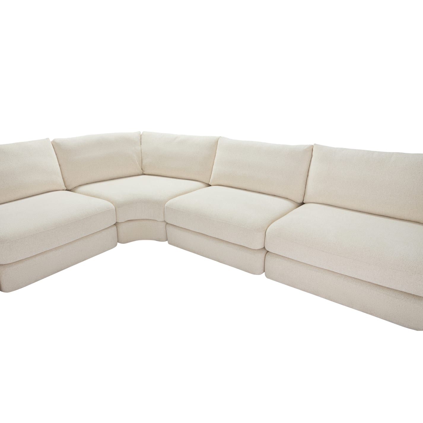 Esme Kent Bisque Sofa - 5 Seater LAF Terminal color Kent Bisque
