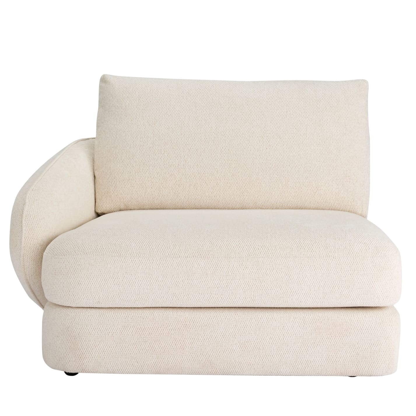 Esme Kent Bisque Left Arm Facing Chair Module color Kent Bisque
