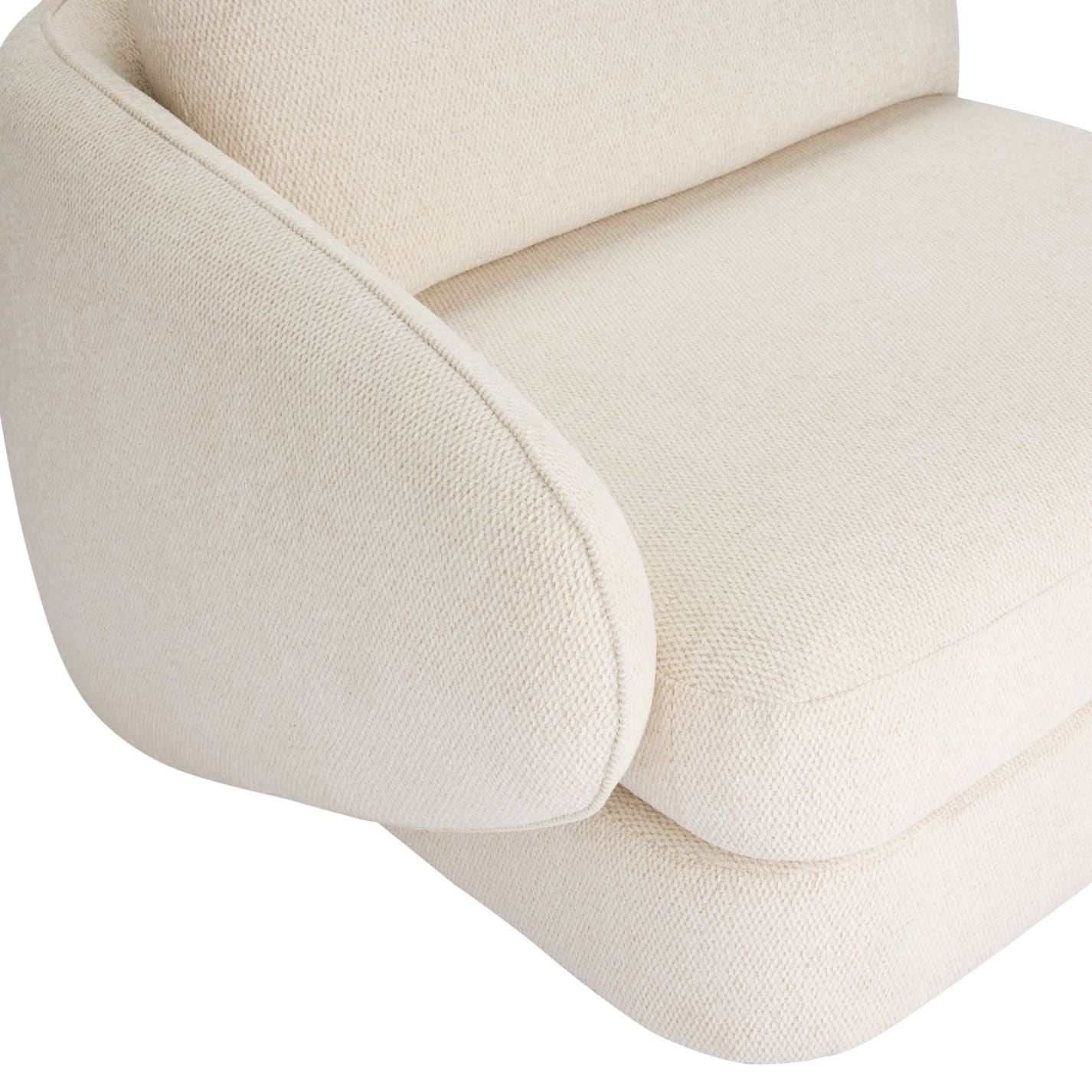 Esme Kent Bisque Left Arm Facing Chair Module color Kent Bisque