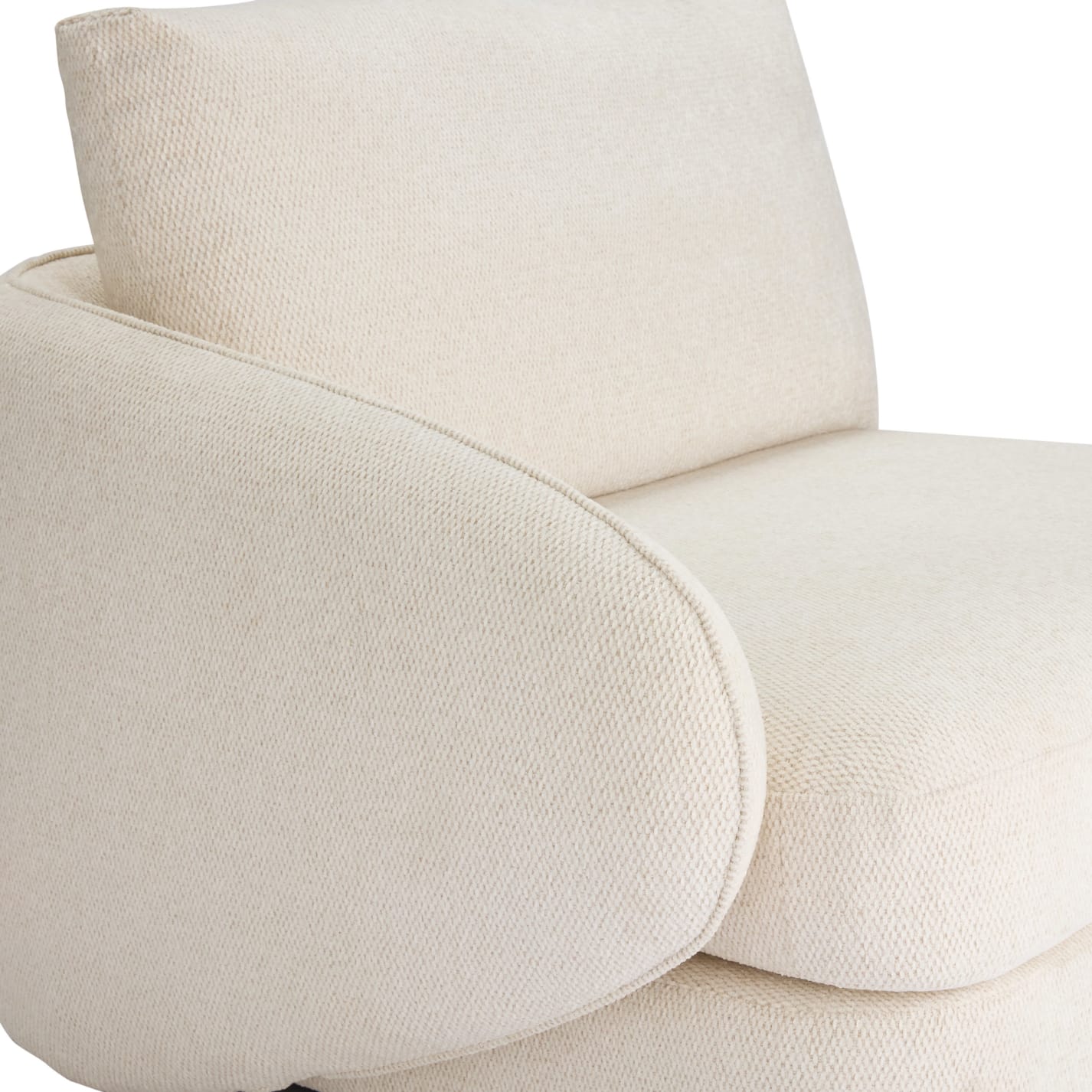 Esme Kent Bisque Left Arm Facing Chair Module color Kent Bisque
