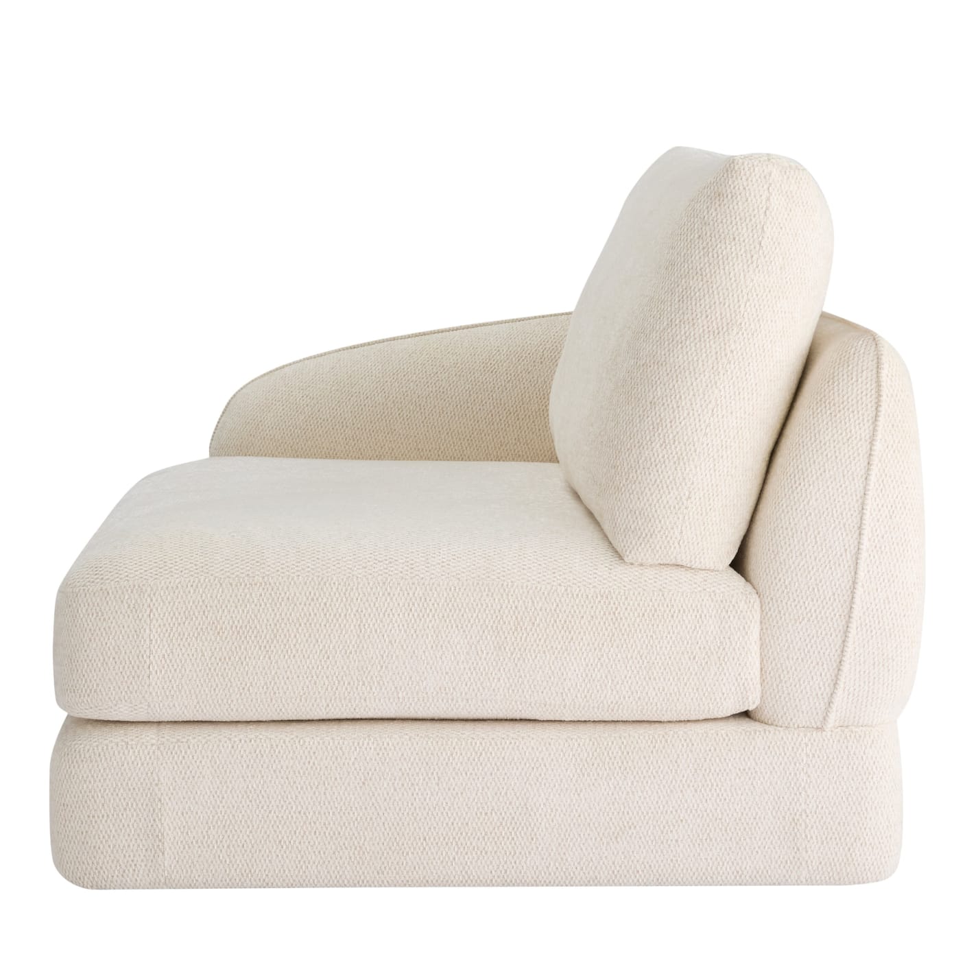 Esme Kent Bisque Left Arm Facing Chair Module color Kent Bisque