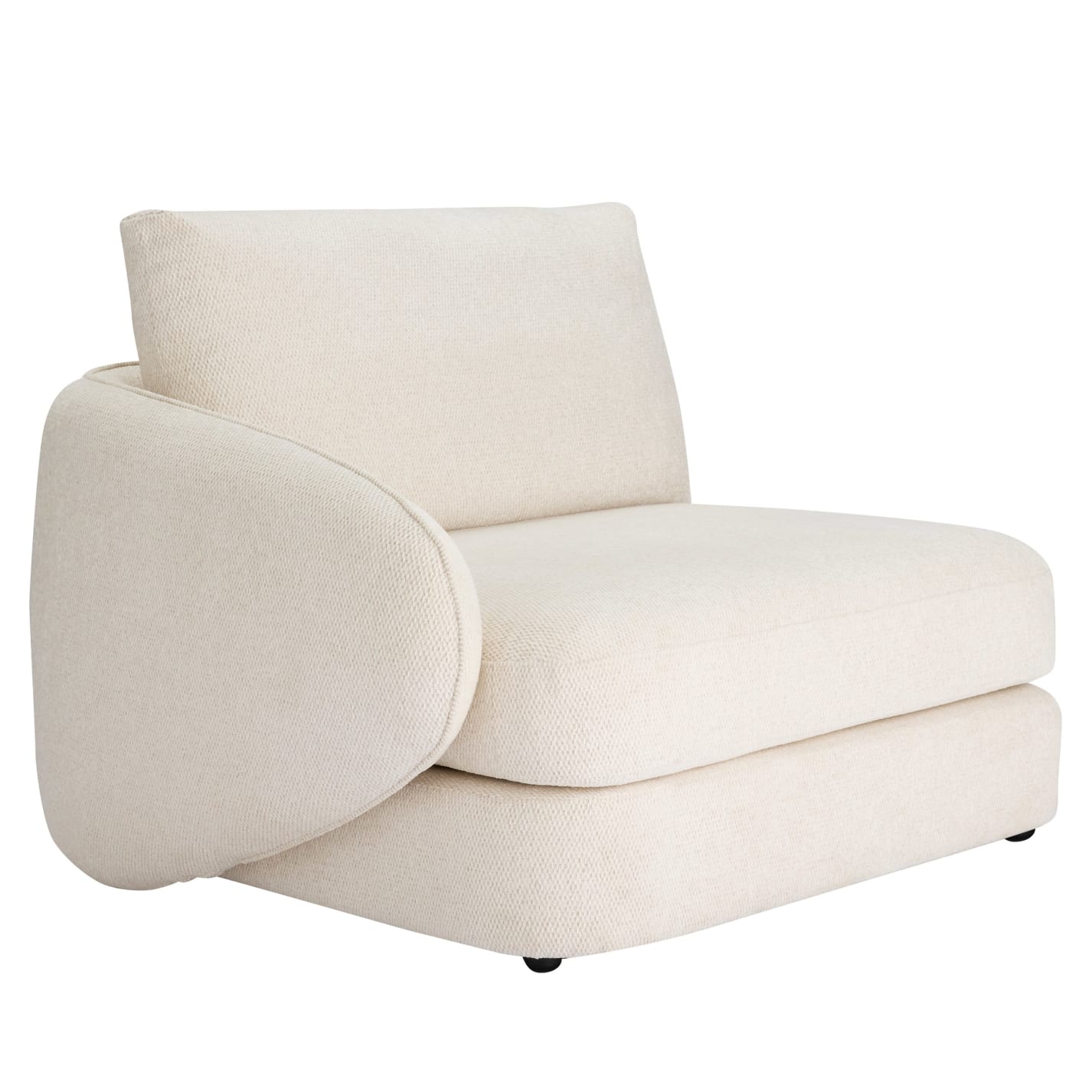 Esme Kent Bisque Left Arm Facing Chair Module color Kent Bisque