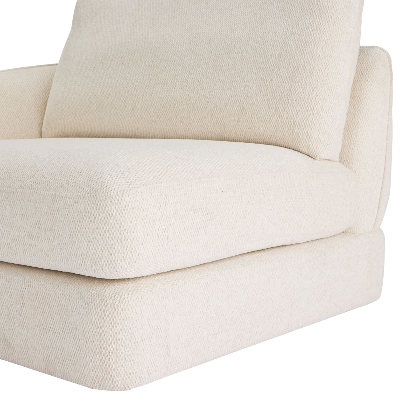 Esme Kent Bisque Left Arm Facing Chair Module color Kent Bisque