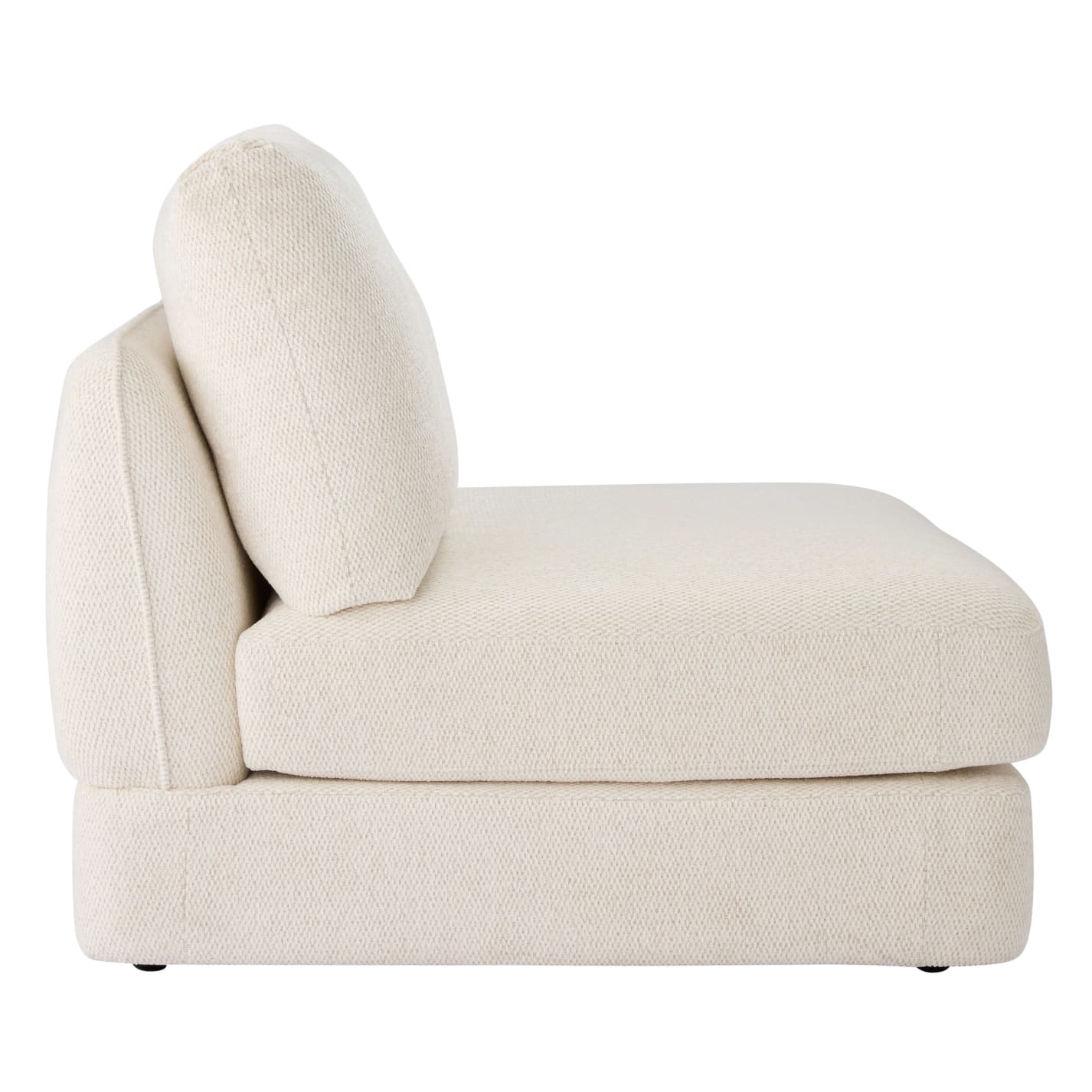 Esme Kent Bisque Armless Sofa Chair Module color Kent Bisque