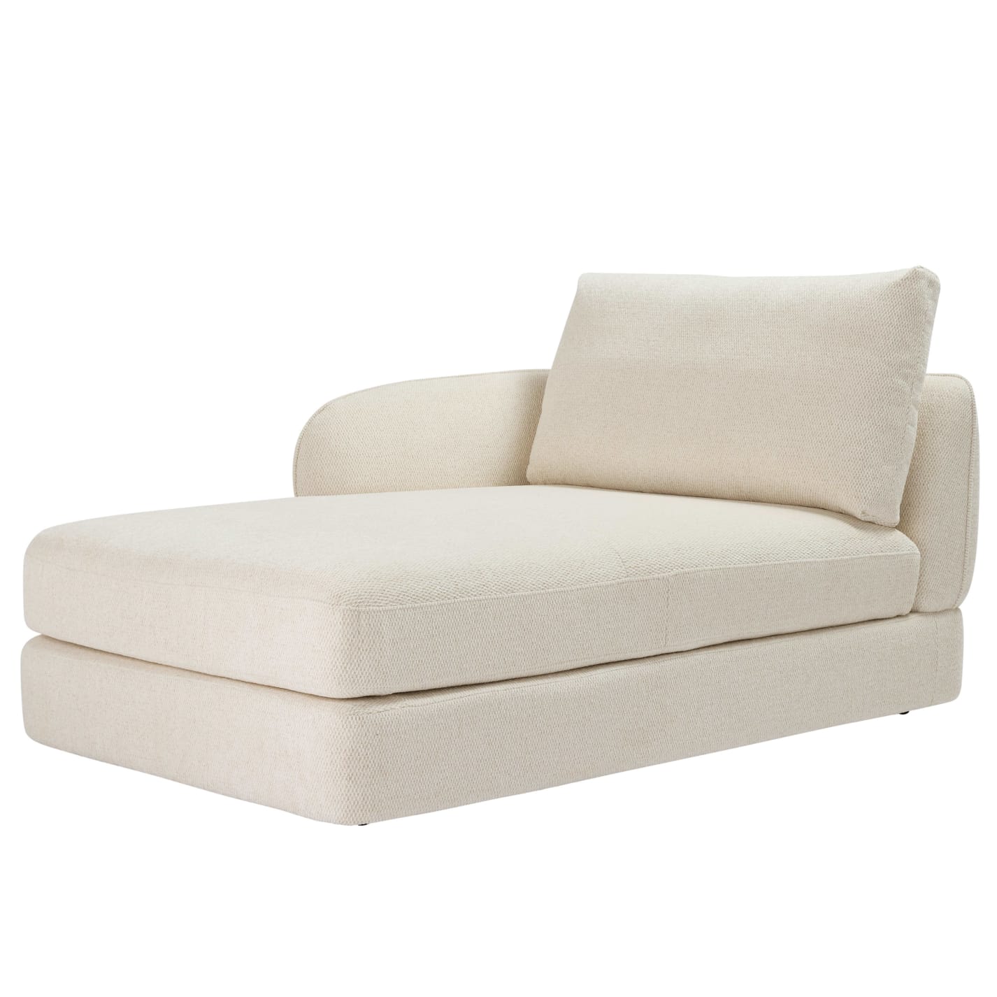 Esme Kent Bisque Left Arm Facing Chaise Module color Kent Bisque