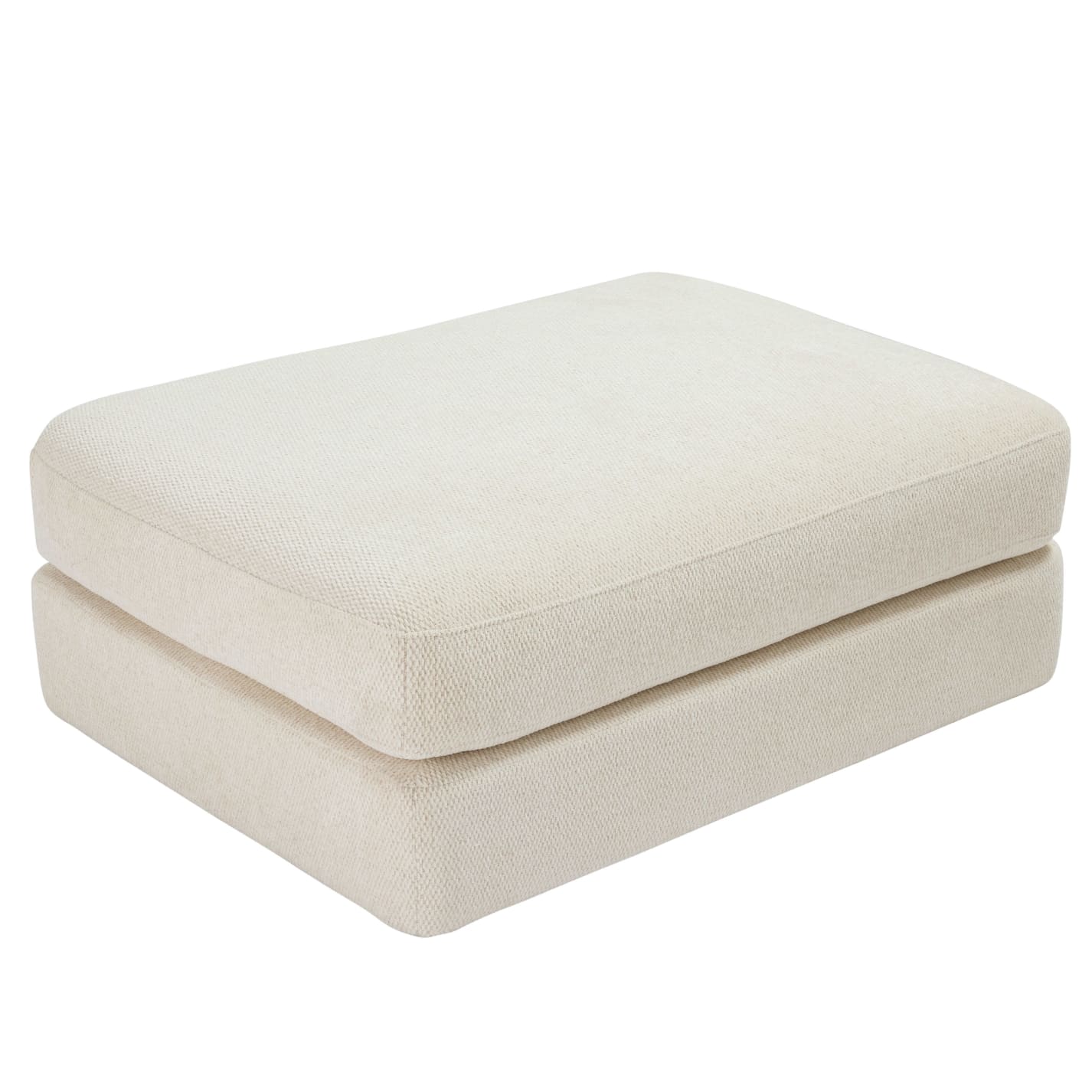 Esme Kent Bisque Ottoman color Kent Bisque