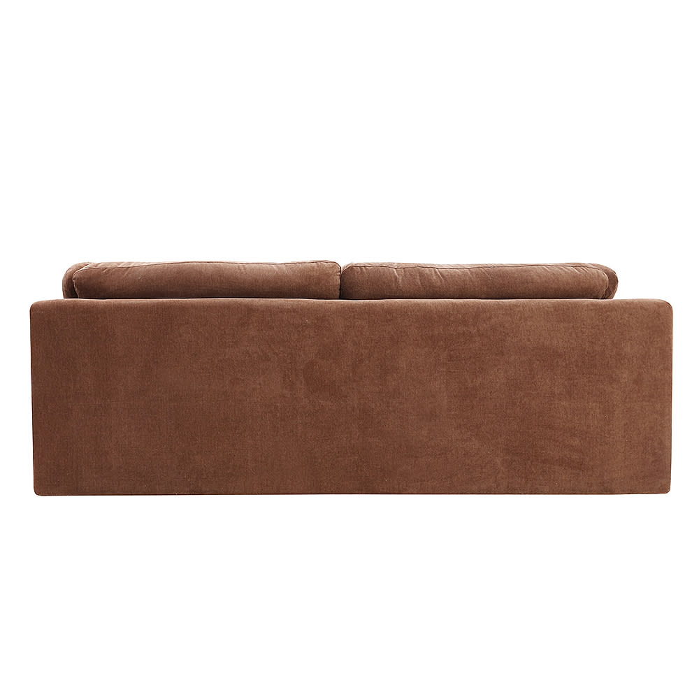 Emily Muse Rust Sofa - 4 Seater color Muse Rust
