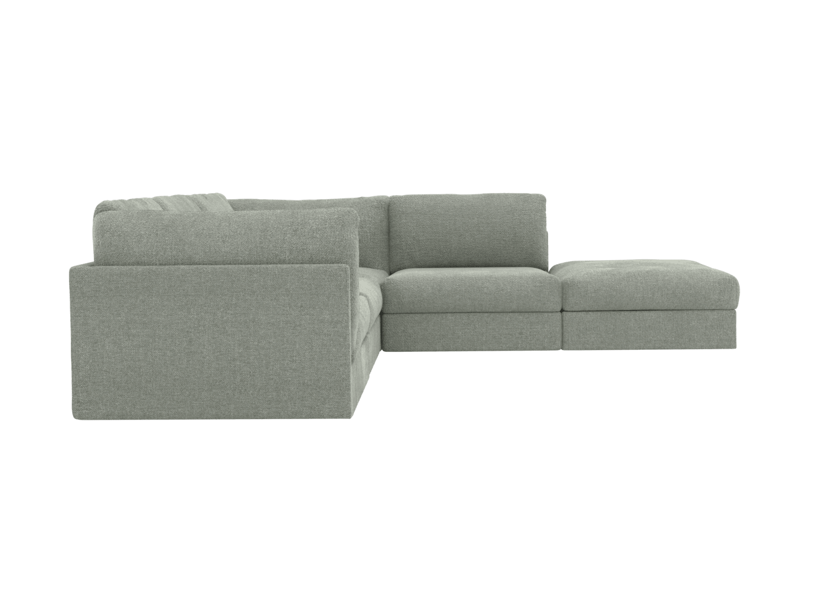 Finley Avon Sage Modular Sofa - 5 Seater RAF Terminal color Avon Sage