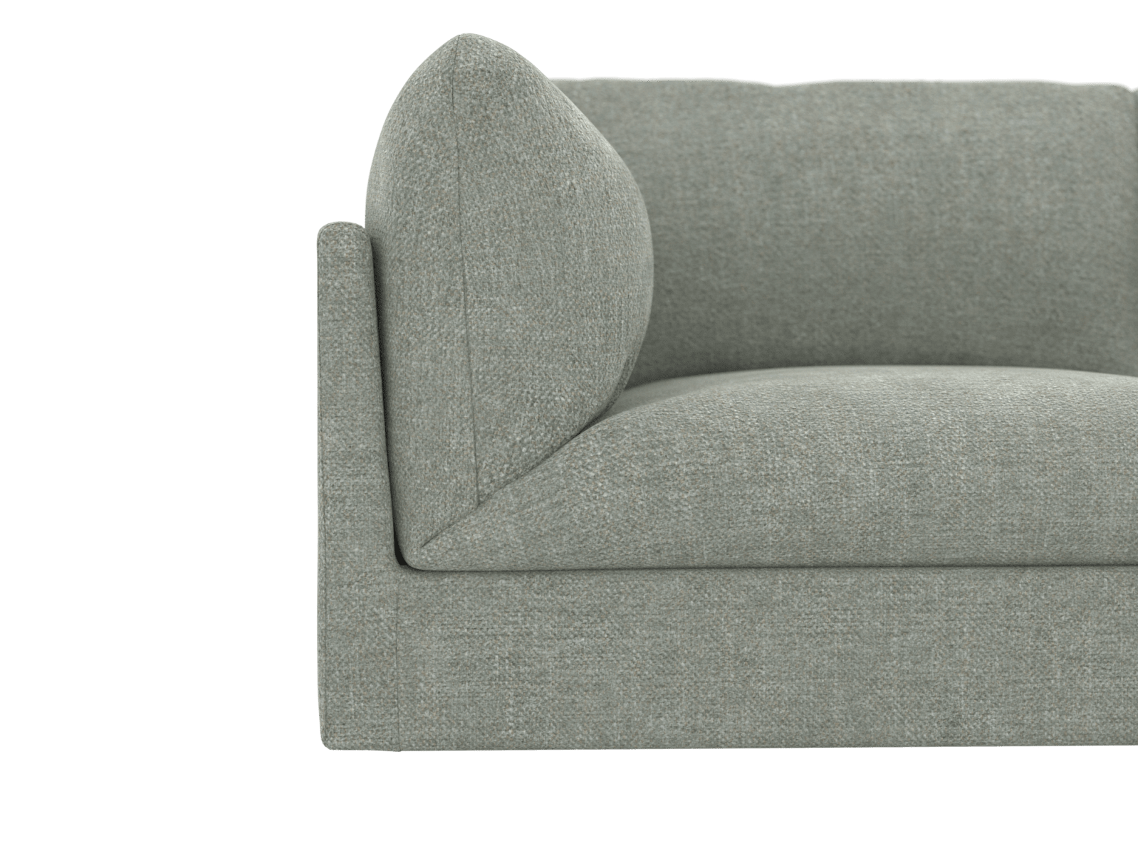 Finley Avon Sage Modular Sofa - 5 Seater RAF Terminal color Avon Sage