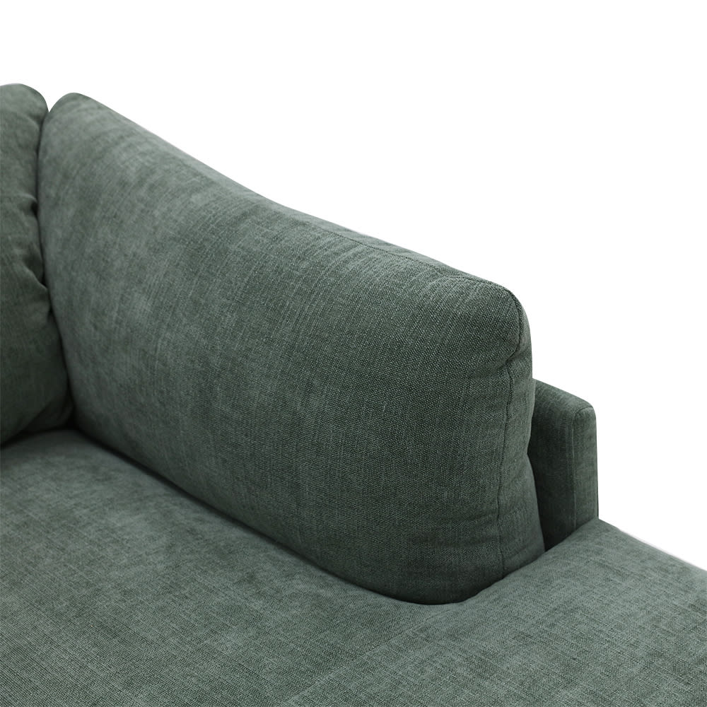 Finley Tribute Dark Jade Right Arm Facing Chaise Module color Tribute Dark Jade