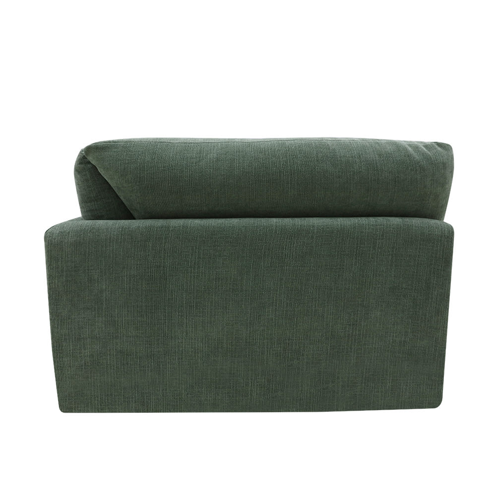 Finley Tribute Dark Jade Right Arm Facing Chaise Module color Tribute Dark Jade