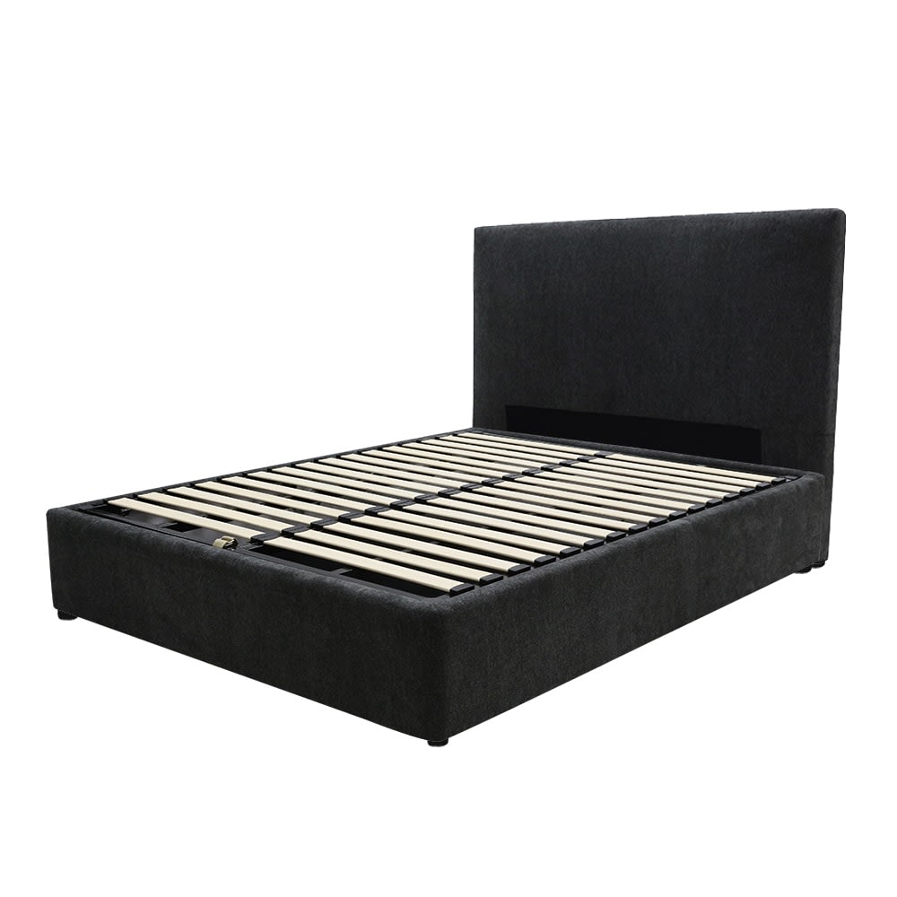 Havana Gas Lift Bed California Charcoal color California Charcoal