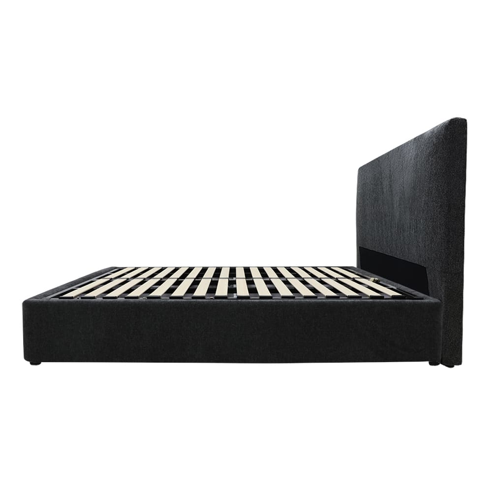Havana Gas Lift Bed California Charcoal color California Charcoal