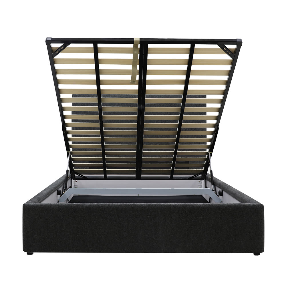 Havana Gas Lift Bed California Charcoal color California Charcoal