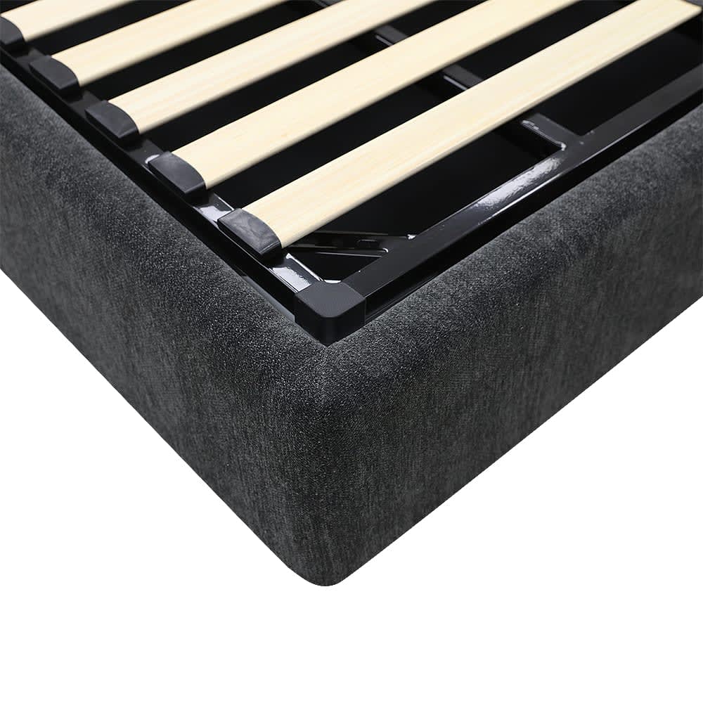 Havana Gas Lift Bed California Charcoal color California Charcoal