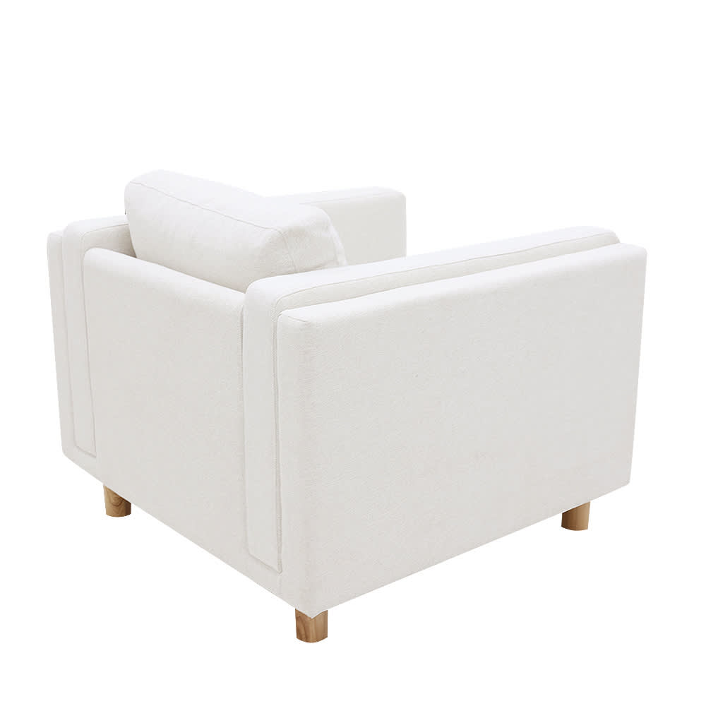 Hayes California Ivory Armchair color California Ivory