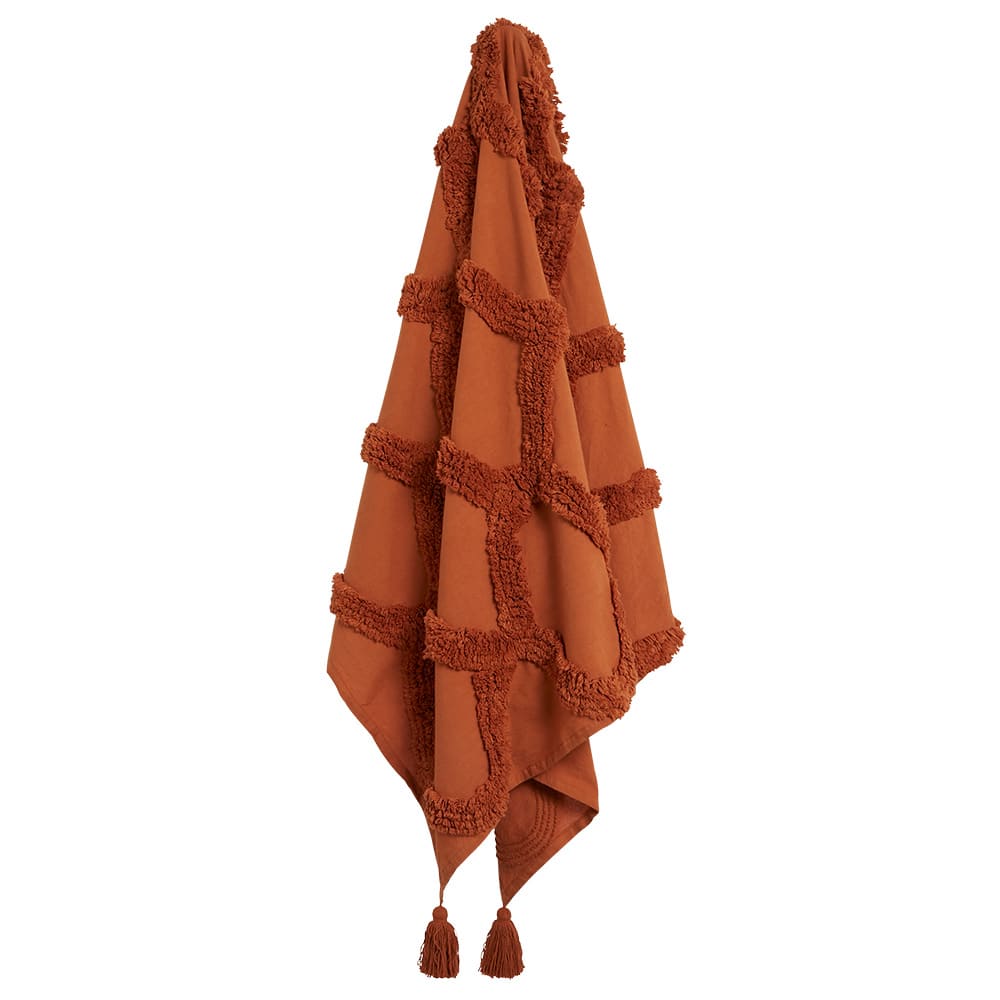 Beatrix Throw Paprike - 130cm x 150cm color Paprike