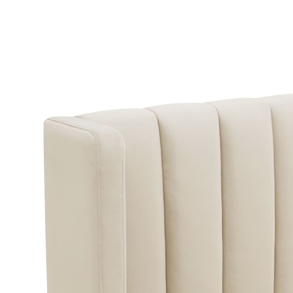 Isabella Gas Lift Bed Blaze Latte color Blaze Latte