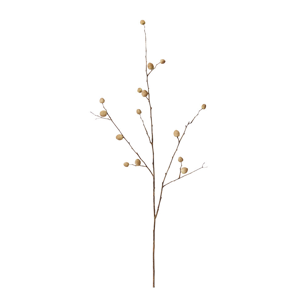 Berry Pod Dried Look Branch - 16 x 8 x 85cm color Natural