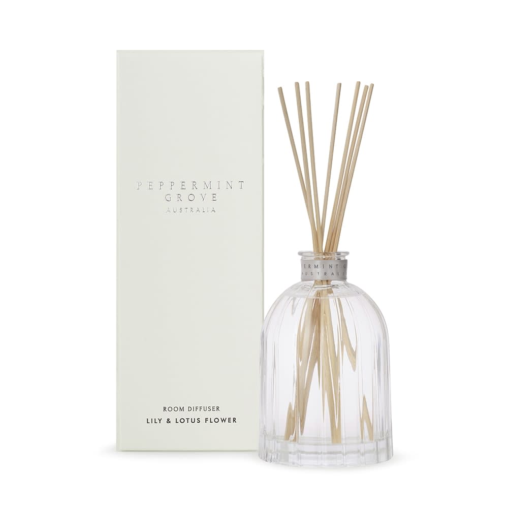 Peppermint Grove Room Diffusers Lily & Lotus Flower - 350ml 