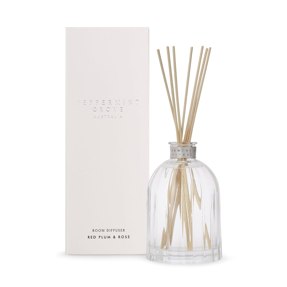 Peppermint Grove Room Diffusers Red Plum & Rose - 350ml 