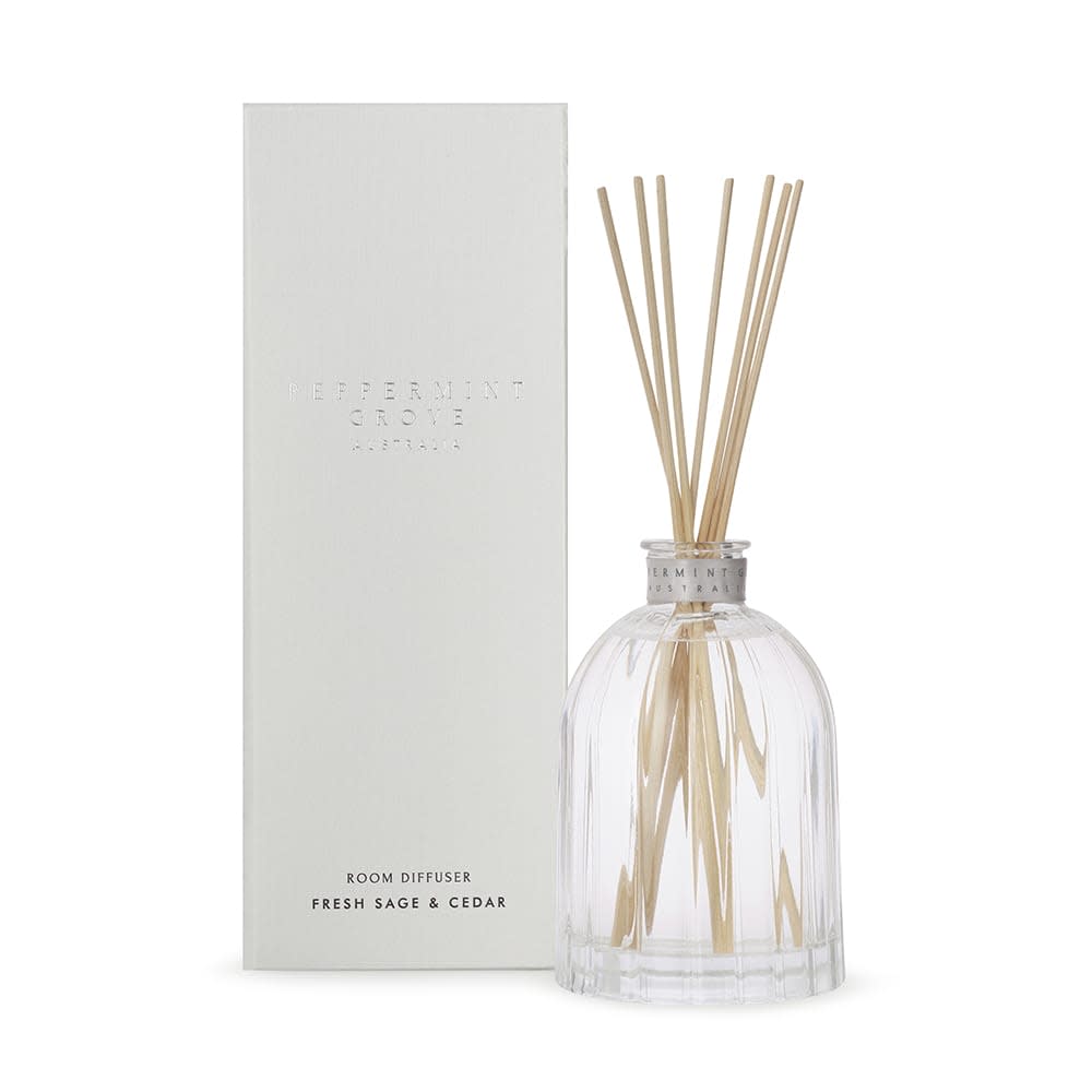 Peppermint Grove Room Diffusers Fresh Sage & Cedar - 350ml 