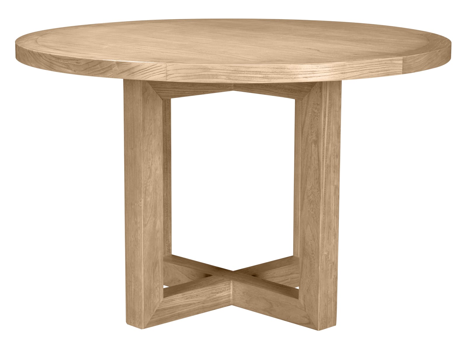 Coast Dining Table Reclaimed Elm Round color Natural