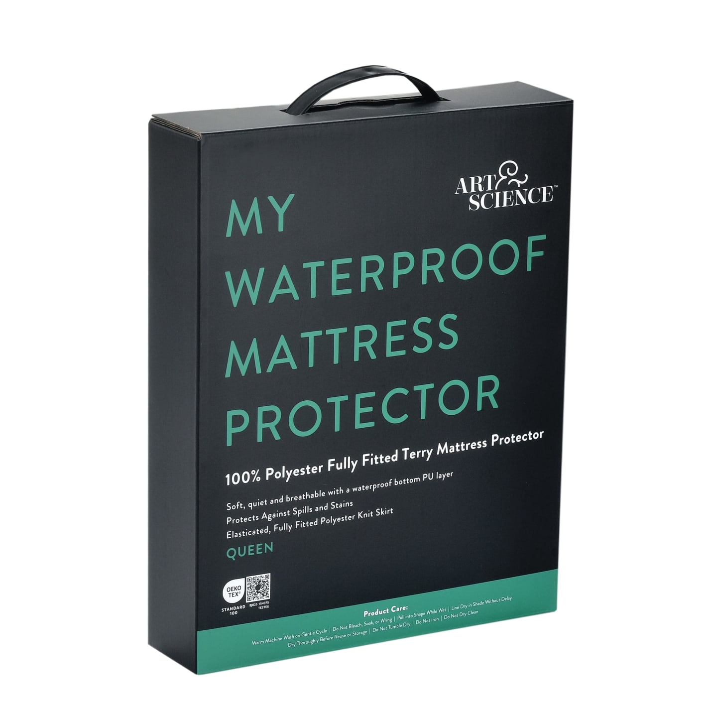 A&S My Waterproof Mattress Protector color White