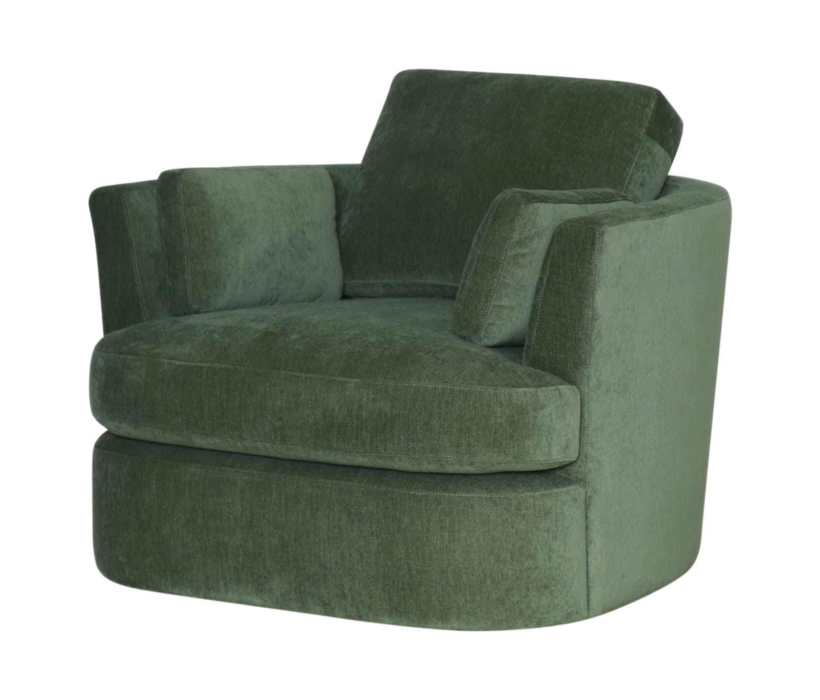 Lax Muse Forest Swivel Chair color Forest