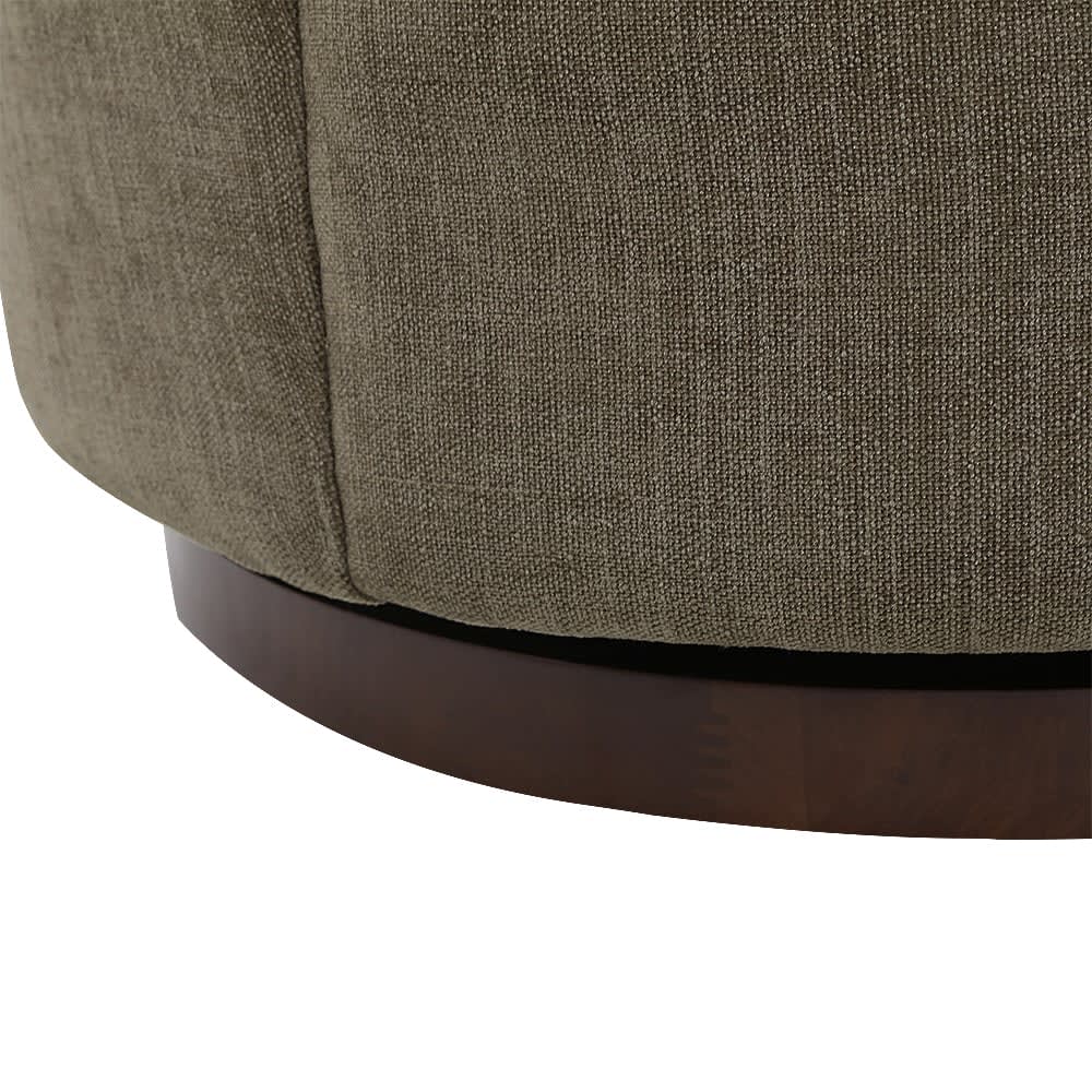 Penelope Swivel Chair Tribute Walnut color Tribute Walnut