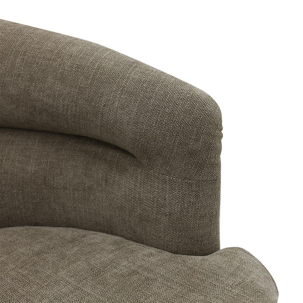 Penelope Swivel Chair Tribute Walnut color Tribute Walnut