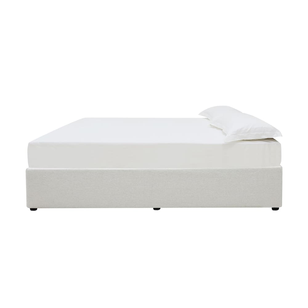 Leo Bed Base California Ivory - King color California Ivory