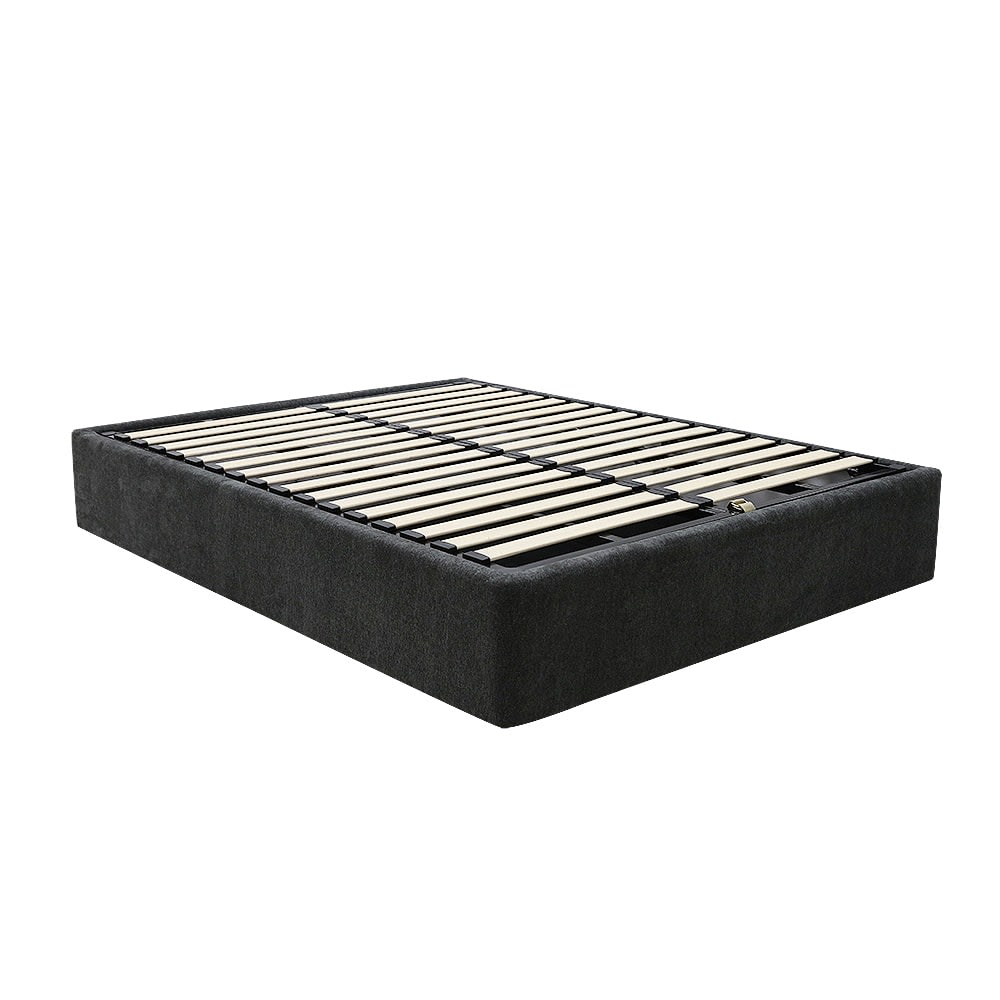 Leo Gas Lift Bed California Charcoal color California Charcoal